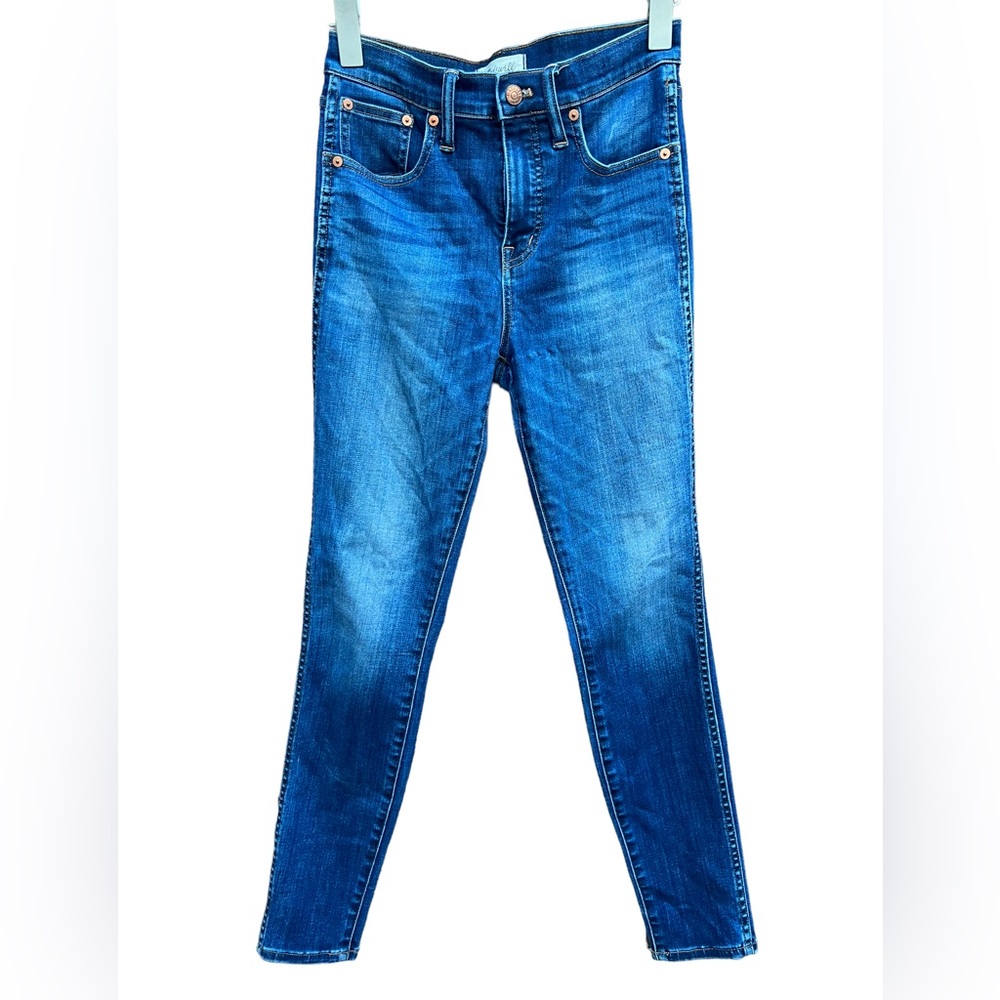MADEWELL 10" high riser skinny skinny jeans